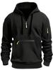 Wasserdichter Herren-Hoodie mit mehreren Taschen für Herbst/Winter