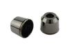 POSH FAITH Motorcycle Parts Middleweight Bar End Outer M8 Black Bar End Cap - Only, Type, Chrome, 032879-66-10