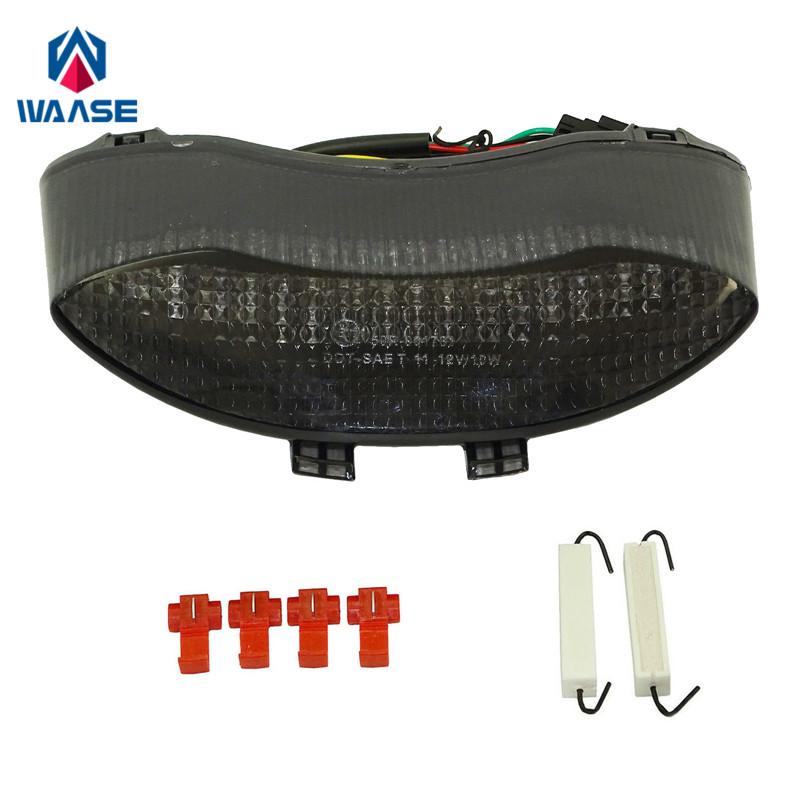 Waase Taillight Tail Brake Turn Signals Integrated Light For TRIUMPH Speed Triple 1050 2011 2012 2013 2014 2015