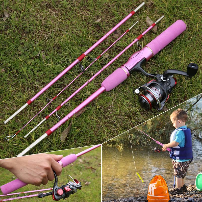 Buy Kids Fishing Pole Spinning Fishing Reels Full Kits Tackle Box Travel Freshwater Bass Trout Fishing At Affordable Prices Free Shipping Real Reviews With Photos Joom