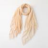 100% Cashmere Gradient Square Scarf - Elegant & Lightweight for Spring & Autumn