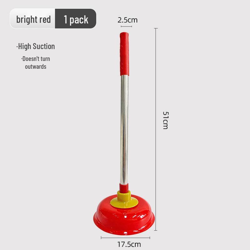 Toilet Unclogging Plunger - Professional Tool for Clearing Blockages