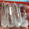 Natural Clear White Quartz Crystal Point Healing Wand Unique Mineral Specimen Ornament For Spiritual Growth And Health