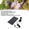 Solcellsdriven fontänpump Professionell Högeffektiv Solcellsvattenpump för Utomhus Trädgård Uteplats 4W 5V