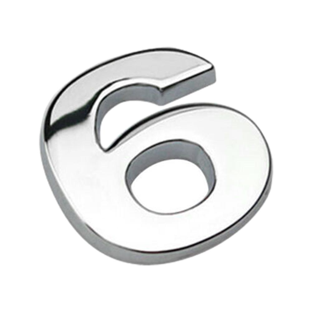 Cars Auto Parts Badge Car Emblem Decals Auto Ornamentsation Sticker Number Self-adhesive Letter
