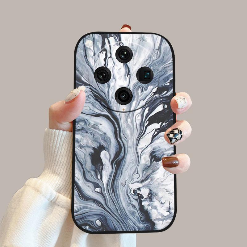 Stylish Phone Case For Oppo Find X8 Pro Coque PKC110 Silicone TPU Soft Cover For Oppo FindX8 5G Phone Shockproof Bumper Fundas