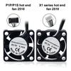 2510 Fan For Bambu Lab X1/P1 Hotend Cooling Fan With Cable Rapid Cooling Fan For Bambu X1C P1S P1P 3D Printer Accessories