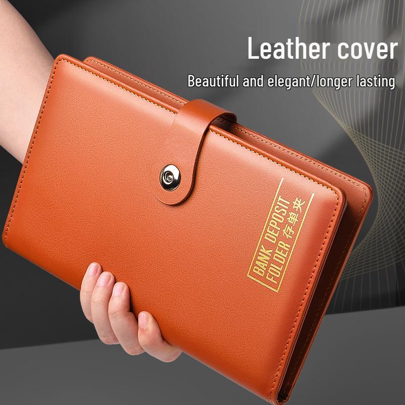2025 Multifunctional Passbook & Bill Storage Album