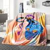 1Pc Fantasy Warrior Girl Blanket For Couch Bed Plush Cozy Fuzzy Blanket Super Soft Warm Blankets For Fall And Winter 0918202