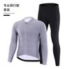 Mens Womens Cycling Jersey Long Sleeve Quick Dry Breathable Bike Shirt Road