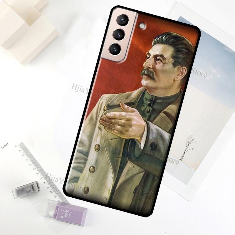 Russian Commander Stalin Case For Samsung Galaxy S23 Ultra Note 20 10 S9 S10 Plus S20 S21 FE S22 Ultra Phone Cover