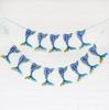Mermaid Glitter Happy Birthday Banner - Party Decoration Flag