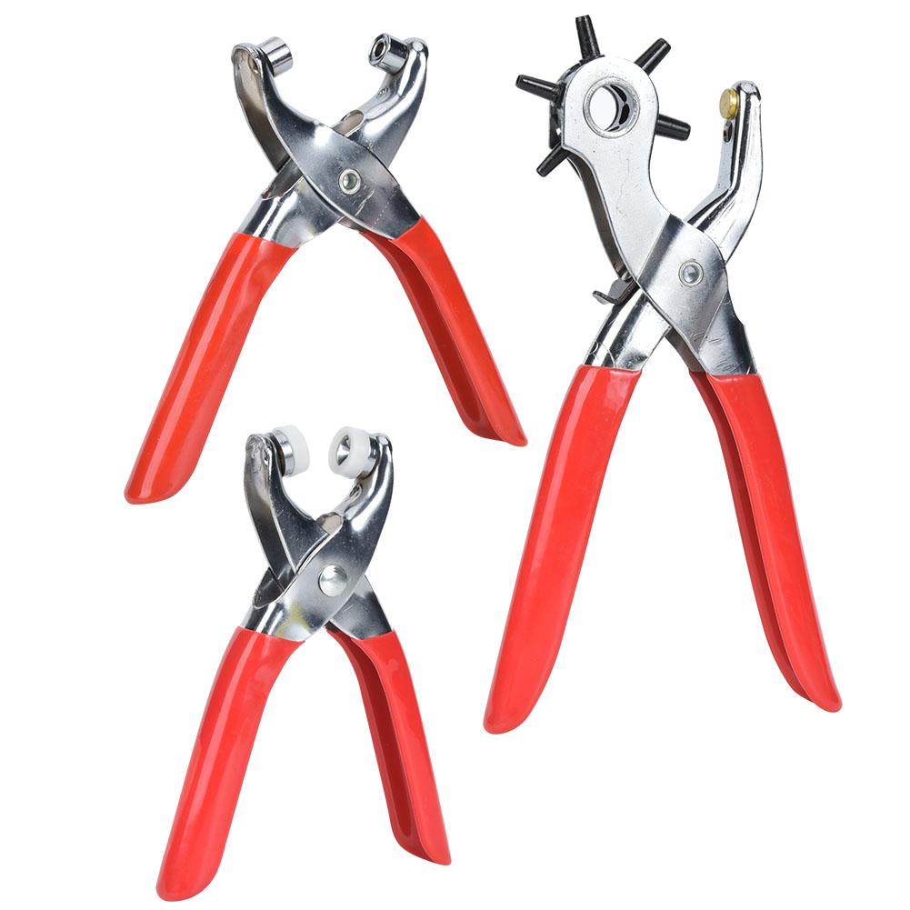 Multifunctional Belt Puncher Lther Hole Punch Pliers   Plier Grommet Tool