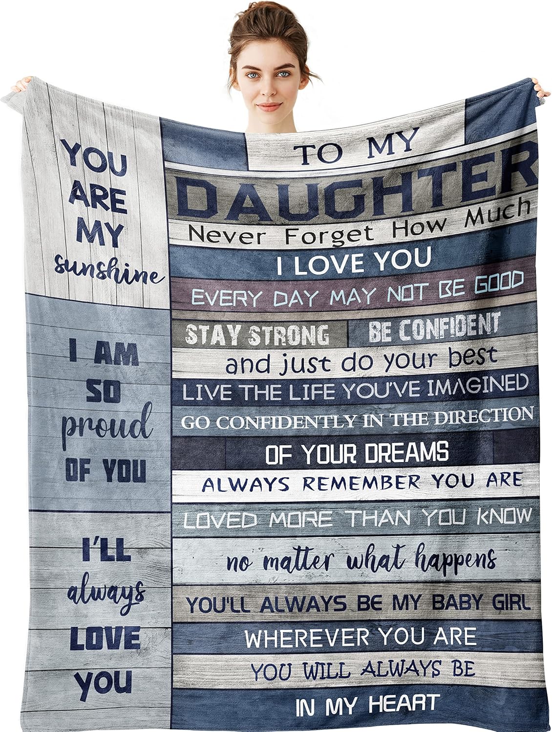 

Yamco Son Gift Blanket Birthday Gifts for Son Throw Blankets x Sons Presents from Mom Dad Sons Fathers Day Christmas Wedding 100x150cm