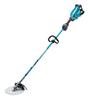 MUR369LDG2 Cordless Grass 255mm Cutting Width with Tip Loop Two 6Ah Batteries and Charger Trimmer, 18V+18V, Saw, Handle,