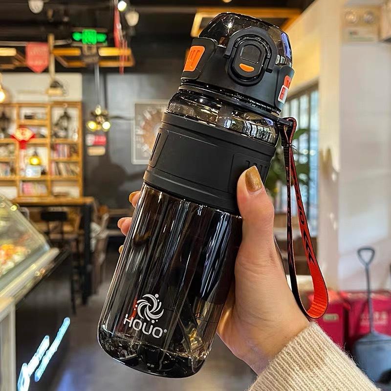 

750ml-1L Sports Water Bottle with Time Marker&Hand Strap Water bottles for adults Beach Water bottle with Straw for Gym Camping 750ml-1000ml