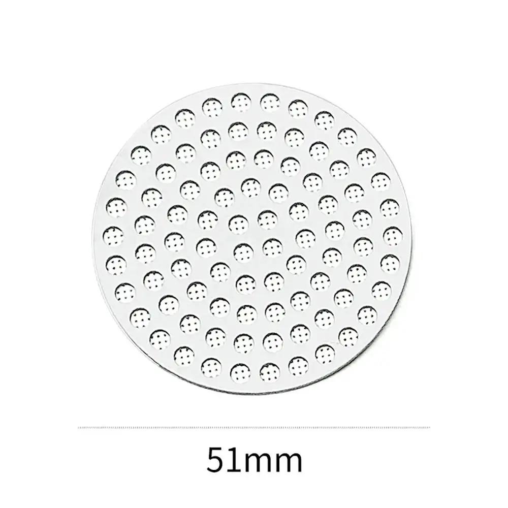EXSX Reusable 51/53/58mm Coffee Filter Screen Espresso Accessories Making Puck Double Coffee Fine Mesh Portafilter Barista Tools