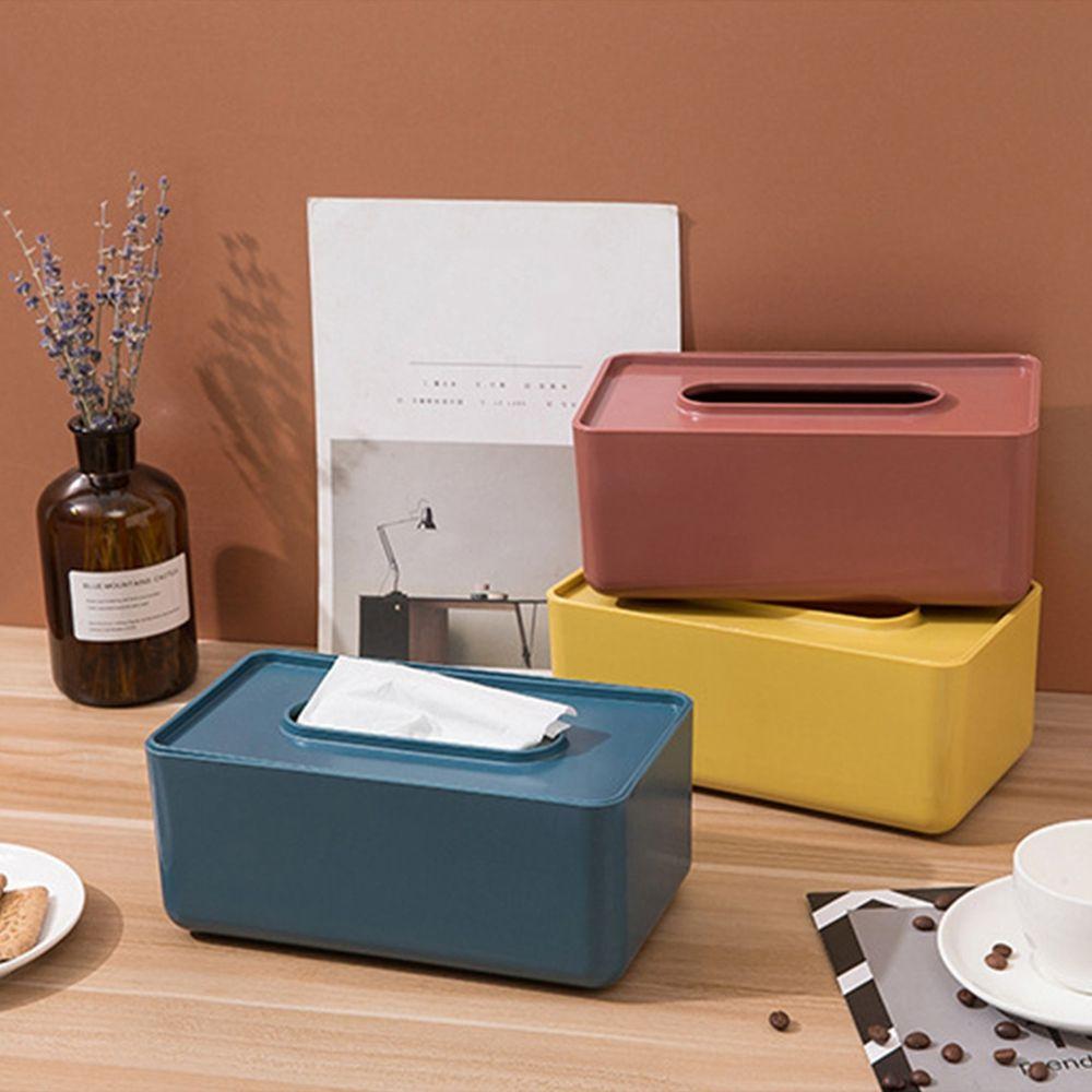 Storage Box Home Living Room Tissue Box Wet Tissue Holder Napkin Organizer Desktop Accessories