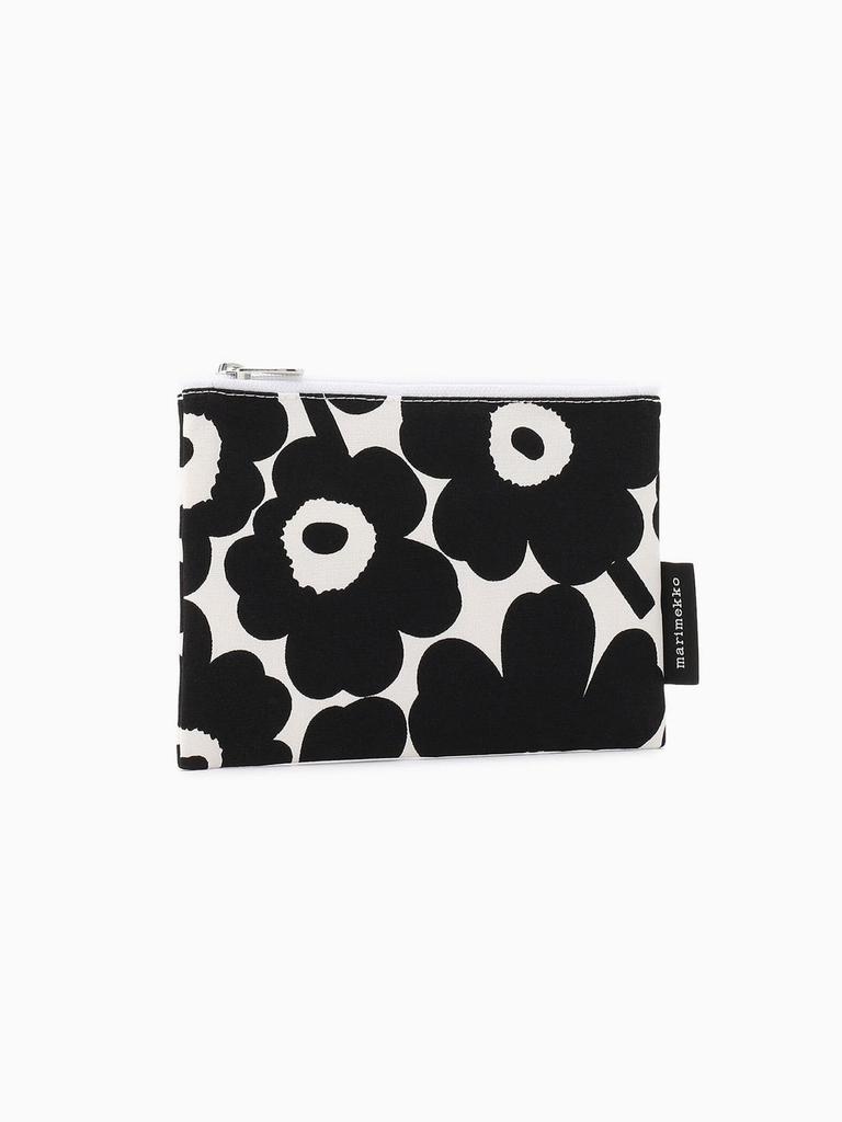 Kaika Mini Unikko Pouch for Women F Black X White [marimekko] 52_1_52219471296