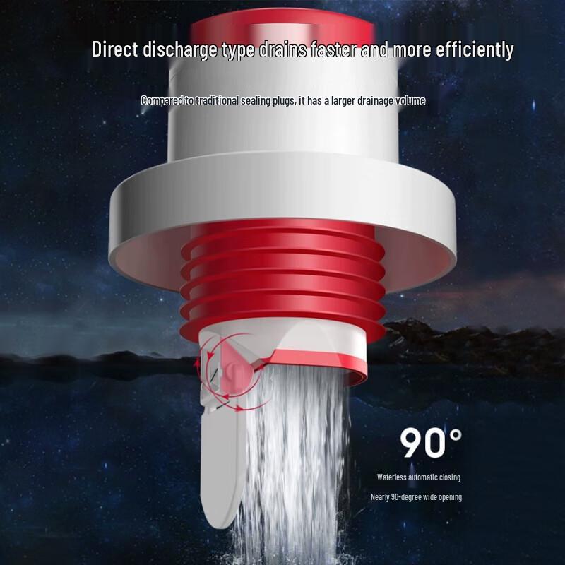 Pollock Kitchen Drain Pipe Odor Blocker