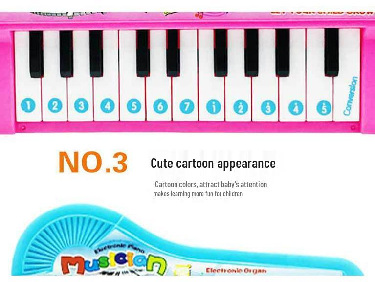Large Children's Electronic Keyboard Piano for Early Education and Music Play
