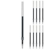 Mitsubishi Pencil UNI Ultra Low Friction Jet Stream Ink Oil-Based Ballpoint Pen Refill 0.5mm Black Set of 10 SXR-5