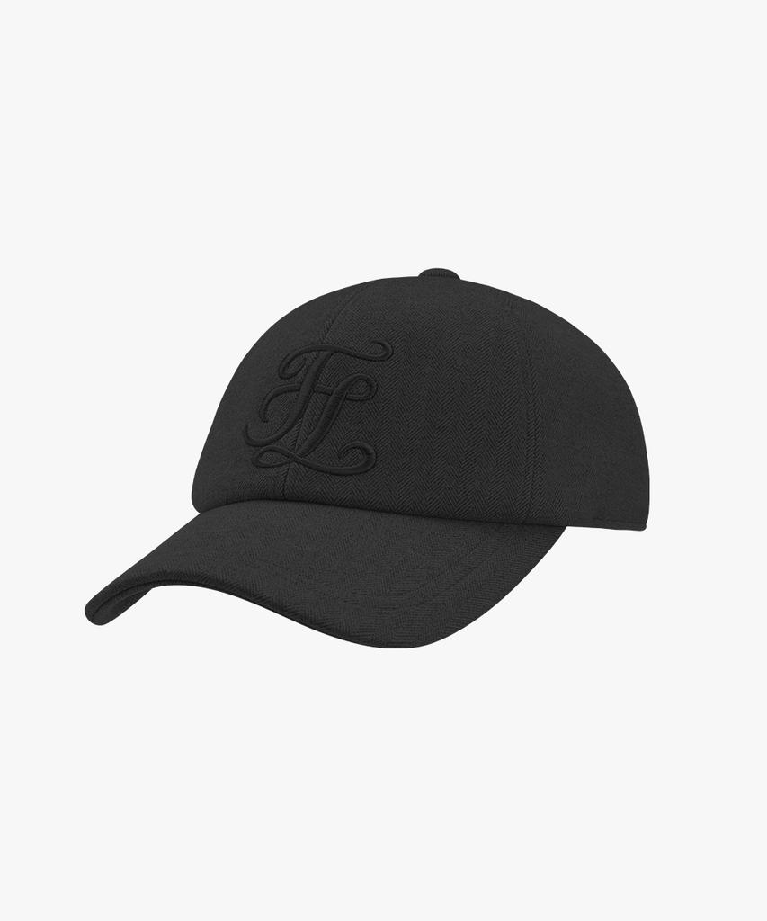 FAIRLIAR GOLF Men'S Symbol Logo Herringbone Cap (Black)