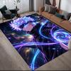 Satoru Gojo Anti-Slip Floor Mat, Rectangular Carpet for Bedroom, Living Room, Sofa Area & Game Room, Stylish Decor