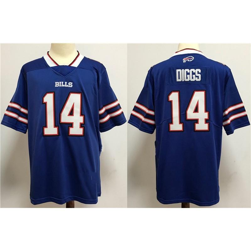 Buffalo Bills NFL Camiseta de Fútbol para Hombre Estilo Auténtico Uniforme del Equipo Camisa Ropa para Aficionados