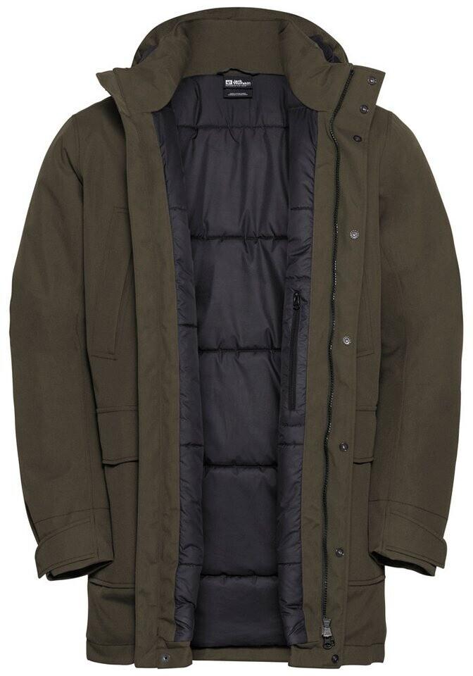 Куртка Jack Wolfskin Canyon Shield Parka Men (A65119) обсидиановый мох