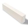 Topre Silver Ion Ag+ Antibacterial Folding Bath Lid, White, 90 x 139 cm, K14