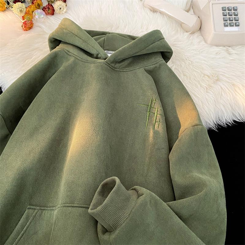 Hanorac Blockbuster pentru femei Primăvară și Toamnă Jachetă cu glugă Vintage Top cu imprimeu trendy de marcă