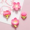 Cherry Blossom Shaped Cute Decorative Note Holder Message Sticker Fridge Magnets Board Stickers