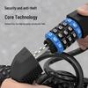 Li Shi Bicycle Anti-Theft Combination Cable Lock