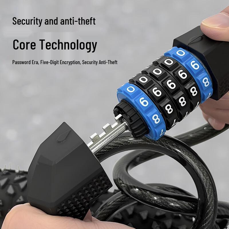Li Shi Bicycle Anti-Theft Combination Cable Lock