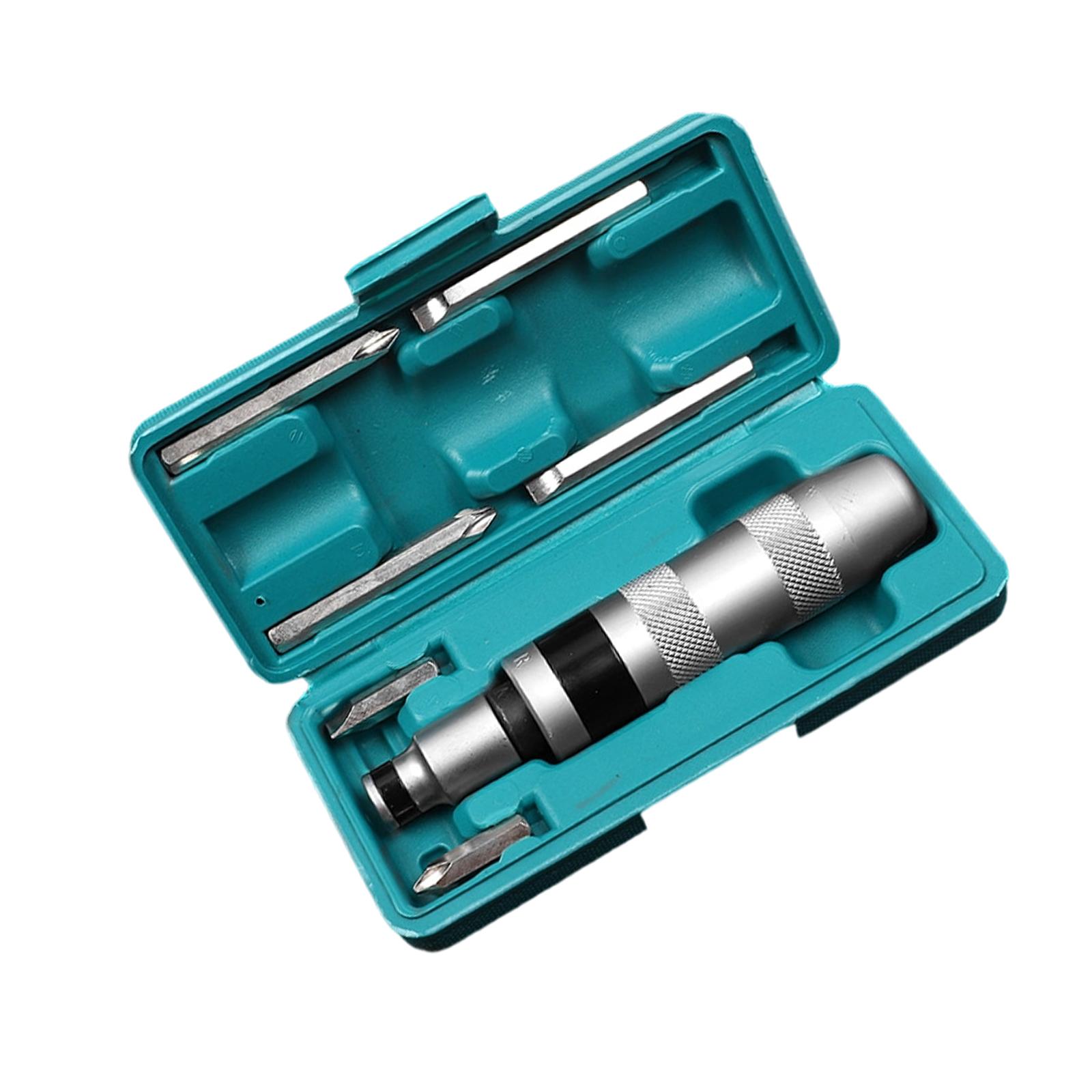 

Набір ударного шуруповерта Знімна головка Реверсивний напрямок Для авторемонту та DIY Сталева конструкція A