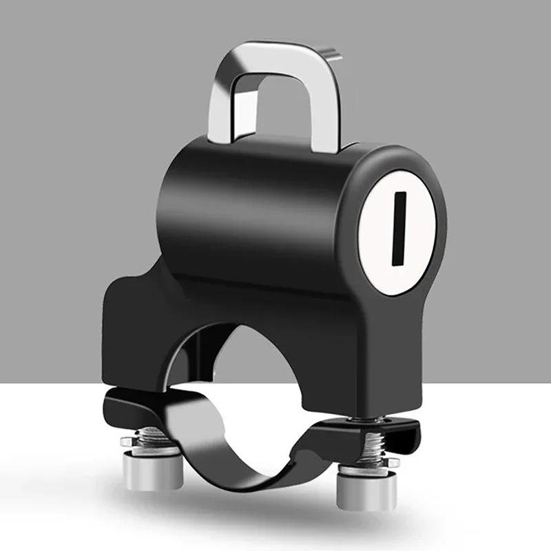 Motorcycles Helmet Lock Anti-theft Helmet Lock Handlebar Mount Motorcycle Electric Motorbike Security Lock Accessories