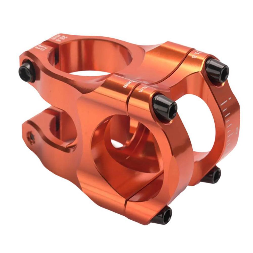 1 Set Bike Stem CNC 31.8x35MM Ultralight Aluminum Alloy Stem Downhill Stem Hollow Out Replace Practical Accessories