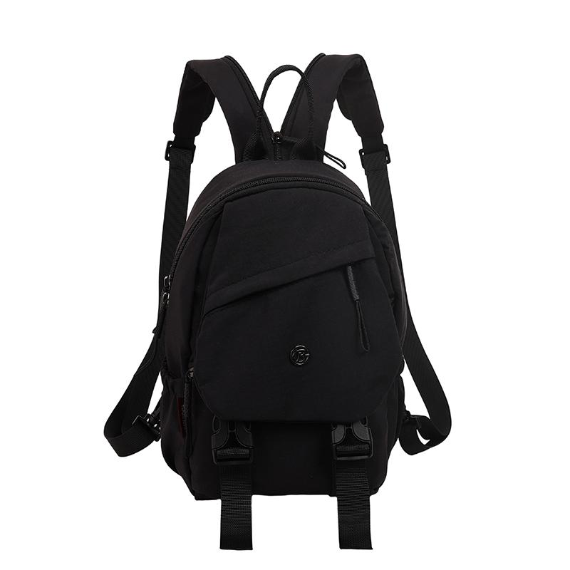 New Fashiable Nyl Women Backpack Multifunctial Casual Daypack Chest Bag For School Travel Outdoor Lightweight Shoulder Bag чёрный