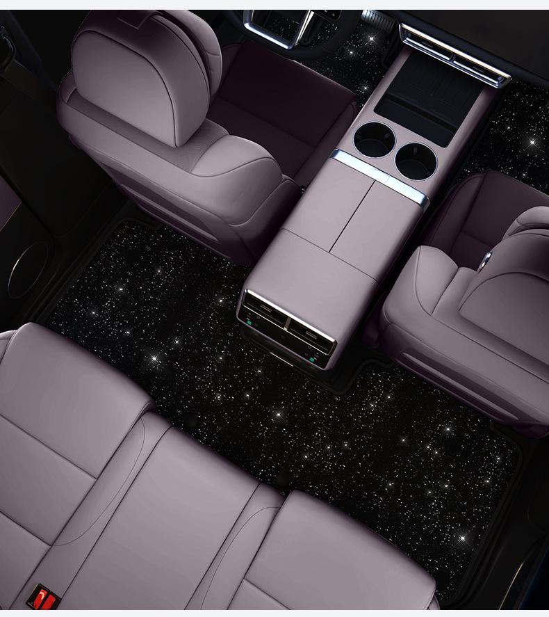 Starry Sky Floor Mats: Perfect Fit for Ideal L6-L9 Models - Car Interior Accessories