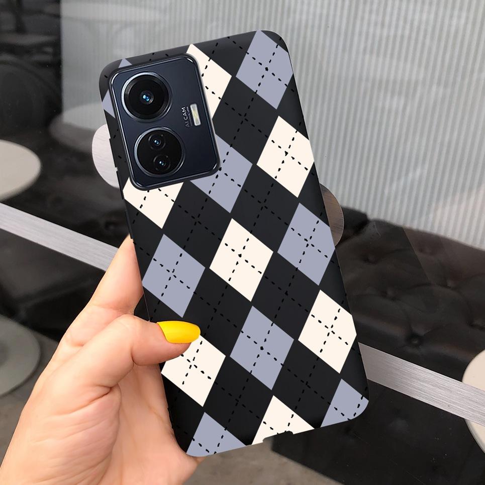 Cute Animal Cartoon Case For Vivo Y55 4G 5G Cases Luxury Silicone Cover For Vivo Y75 4G 5G Fundas Silicone Cool Style Bumper