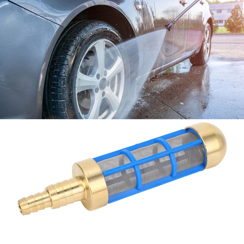 High Pressure Washing NaMachine Hose Inlet Filter -Hose Inlet Filter for High Pressure Suppressor -Sediment Filter Attachment for 3 4 Inch 5 8 Inch Ho
