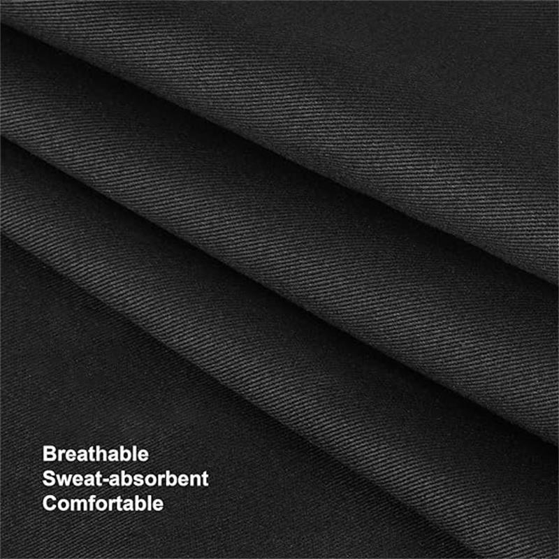 Polyester Halter Neck Kitchen Apron with Letter Design for Home and Restaurant Workwear