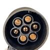 Trailer Conversion Plug Socket 7-pin EU Socket To 7 RV Blade Trailer Adapter Connector Power Conversion for Trailer Accessories