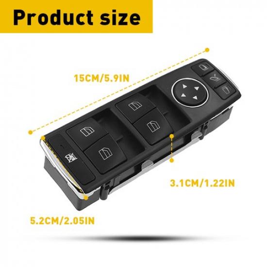 Driver Side Power Master Window Control Switch For Mercedes-Benz GL A250 ML B250