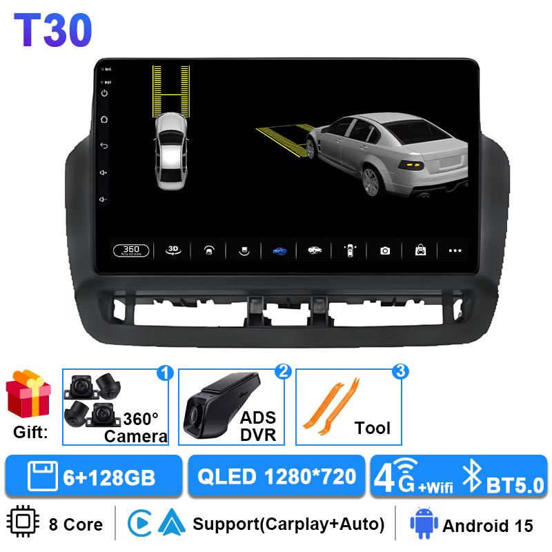 gjbn8 Car Radio For Seat Ibiza 2012 - 2015 2K QLED Android 16 Multimedia Video Player GPS 4G WIFI CarPlay Auto Wireless Stereo No 2Din