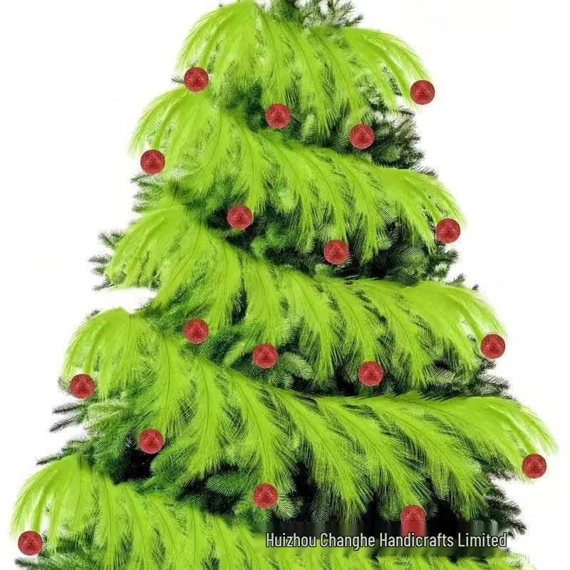 Christmas Paspalum Vine Elf Ball: Artificial Reed and Green Plant Decoration Ornament