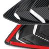 For Chevrolet Corvette C8   2022 2023 Car Accessories ABS Rear Window Shutter Cover Trim Window Louver Side Vent Trim