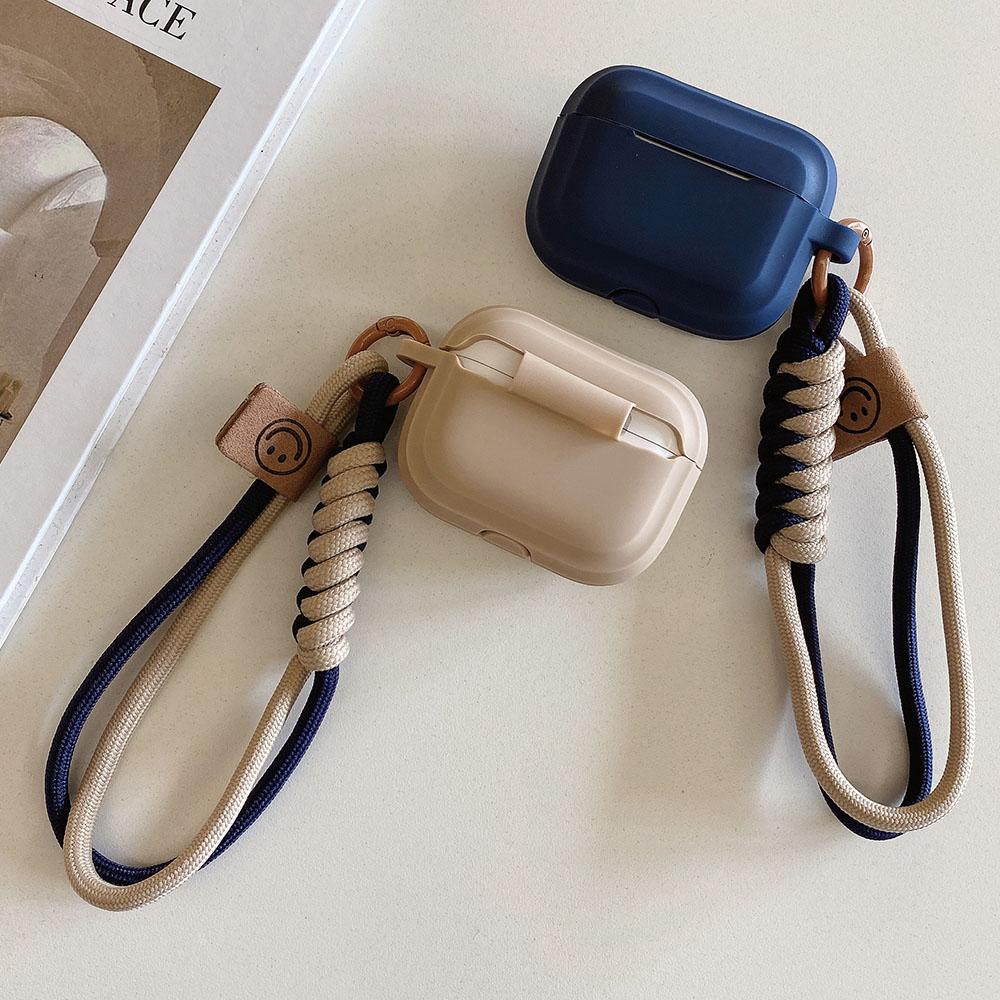 Cute Soft Headset Case For AirPods 2 3nd Generation Earphone Accessories For AirPods Pro 2 With -lost Lanyard Silicone Funda