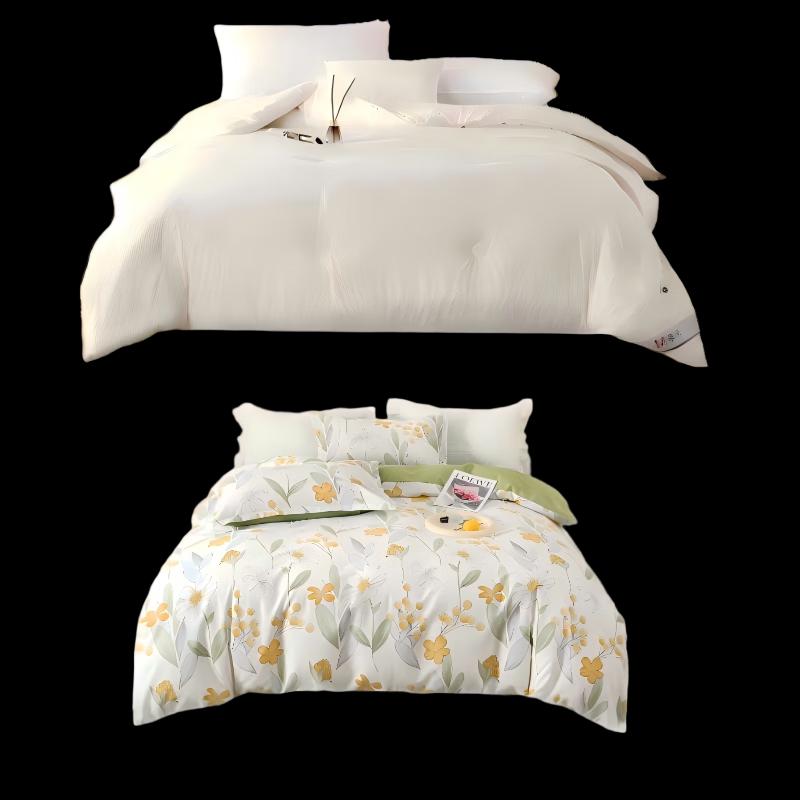 All-Season Soft Bubble Gauze Quilt